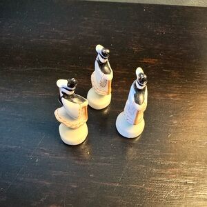 3 mini Herend figurines